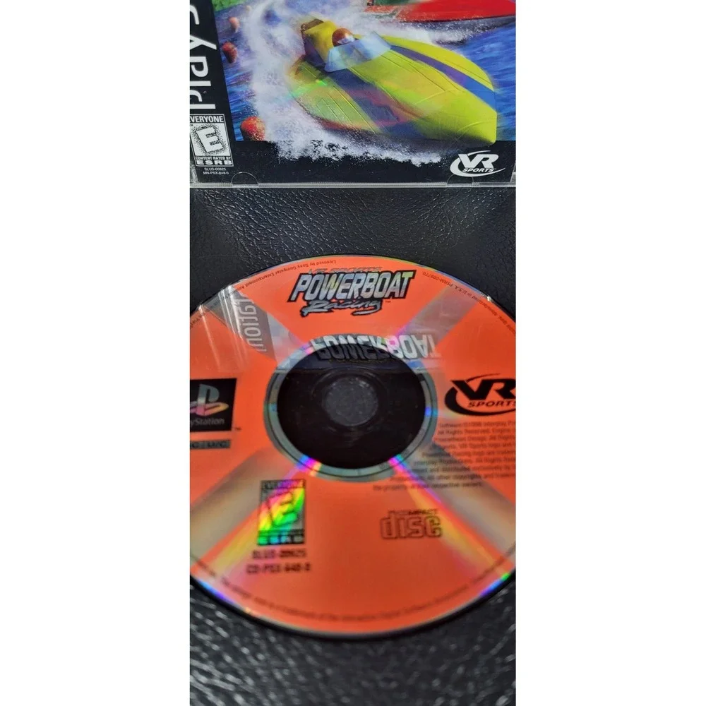 VR Sports Powerboat Racing Sony PlayStation 1 PS1 Game CIB SLUS-00625